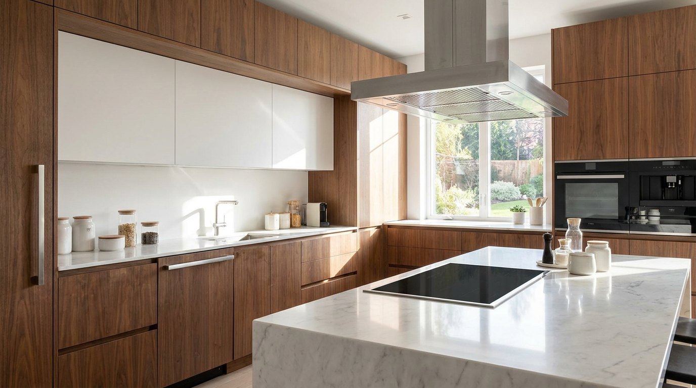 Không gian bếp hiện đại — thiết bị nhà bếp Canaval